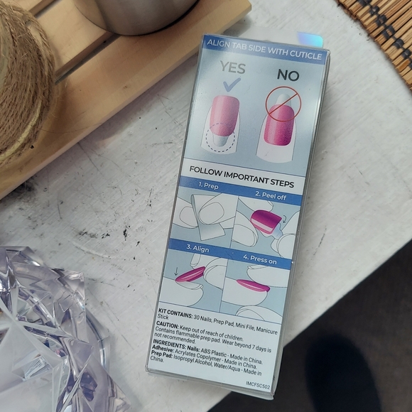 imPRESS Color FX Vibrant Blue Nail Set - Picture 2 of 2